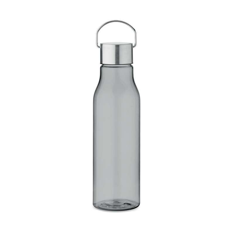 Sticlă RPET cu capac PP 600 ml, MO6976-27 - Transparent Grey