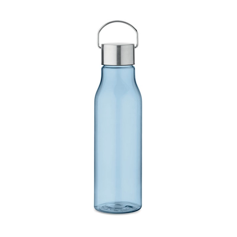 Sticlă RPET cu capac PP 600 ml, MO6976-52 - Transparent Light Blue