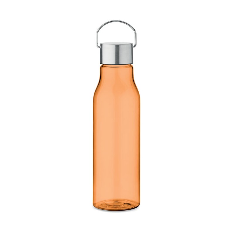 Sticlă RPET cu capac PP 600 ml, MO6976-29 - Transparent Orange