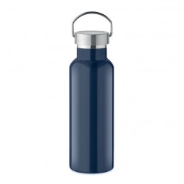 Sticlă cu perete dublu 500 ml, MO2107-85 - Albastru Închis