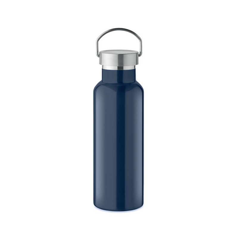 Sticlă cu perete dublu 500 ml, MO2107-85 - Albastru Închis