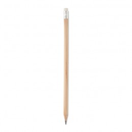 Creion natural cu gumă de șters, MO2248-40 - Wood