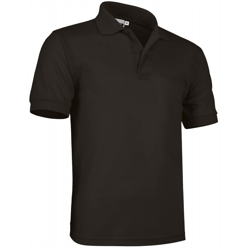 Top poloshirt HAWK, black - 220g