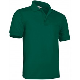 Top poloshirt HAWK, bottle green - 220g