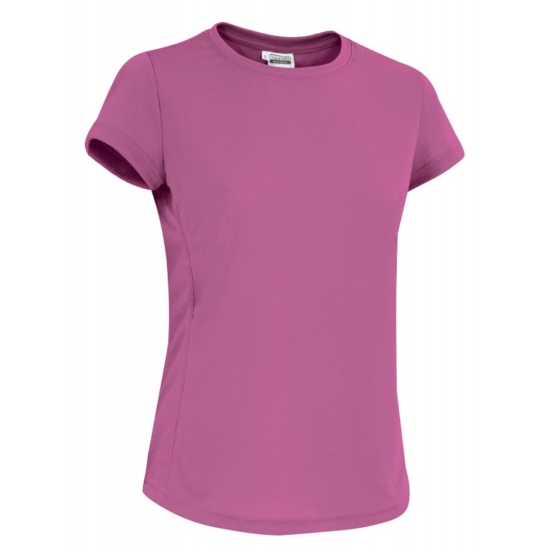 T-shirt BRENDA, fluorine rose - 160g