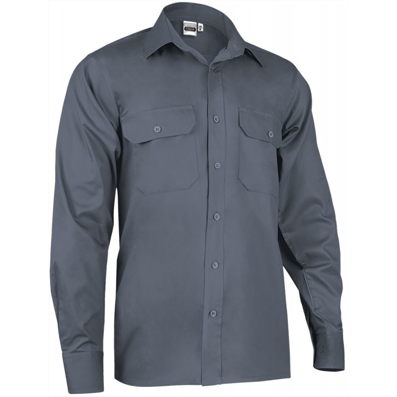 Shirt CONDOR, grey cement - 170g