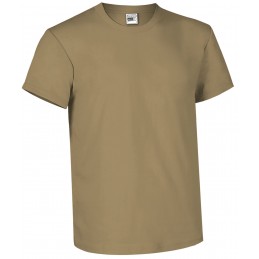 Top t-shirt RACING, kamel brown - 160g