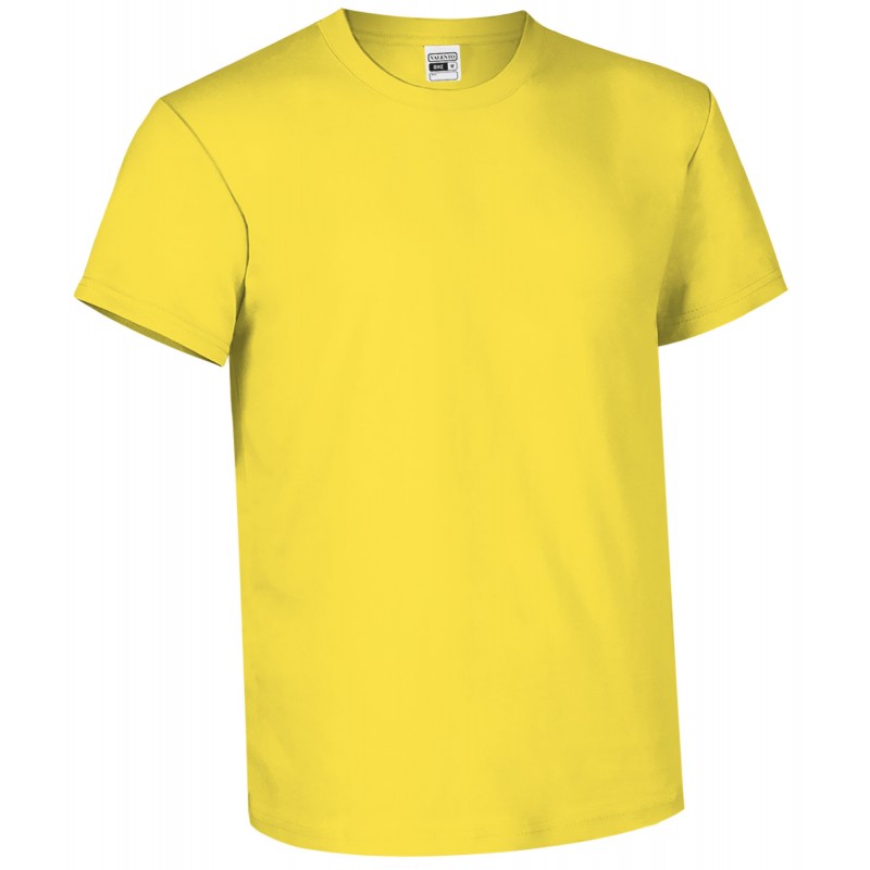 Basic t-shirt BIKE, lemon yellow - 135g
