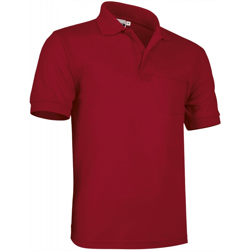 Top poloshirt HAWK, lotto red - 220g