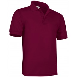 Top poloshirt PATROL, mahogany garnet - 220g