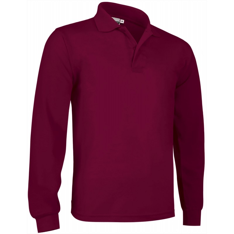 Top poloshirt PREDATOR, mahogany garnet - 220g