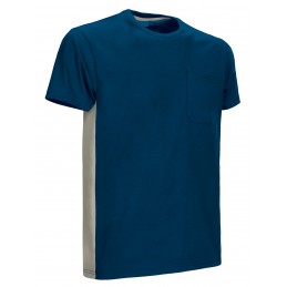 T-shirt THUNDER, orion navy blue-beige sand - 160g