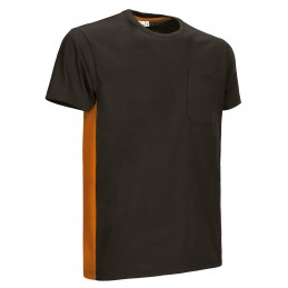 T-shirt THUNDER, black-orange party - 160g