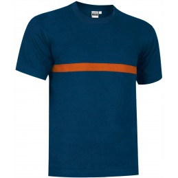Collection t-shirt SERVER, orion navy blue-orange party - 160g