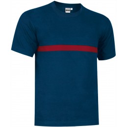 Collection t-shirt SERVER, orion navy blue-lotus red - 160g