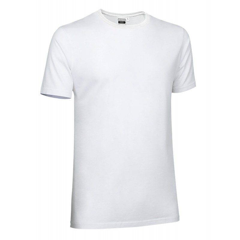 Fit t-shirt COOL mai lung , white - 160g