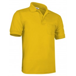 Top poloshirt HAWK, yellow sunflower - 220g