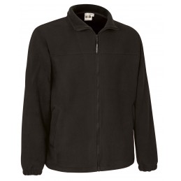 Fleece jacket WIND, black - 400g