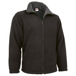 Fleece jacket SIBERIAN, black - 300g