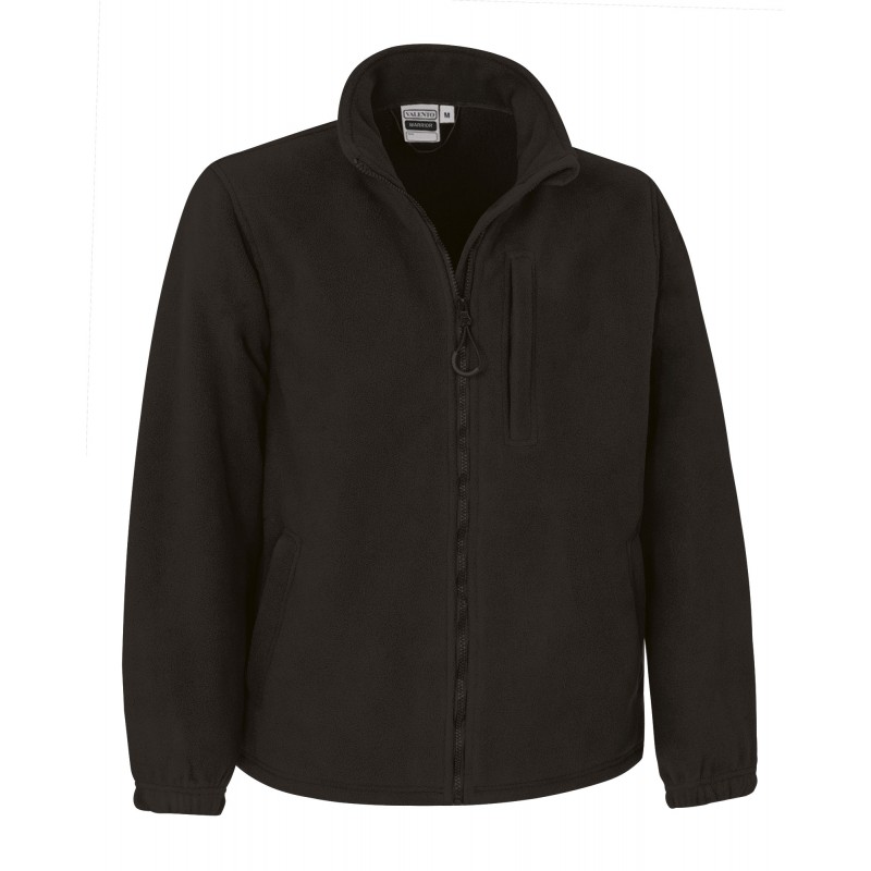 Fleece jacket WARRIOR, black - 400g