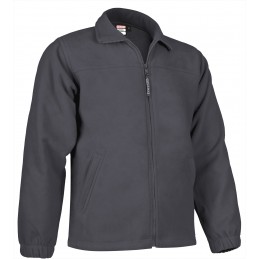 Fleece jacket DAKOTA, charcoal grey - 300g