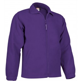 Fleece jacket DAKOTA, grape violet - 300g