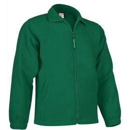Fleece jacket DAKOTA, kelly green - 300g