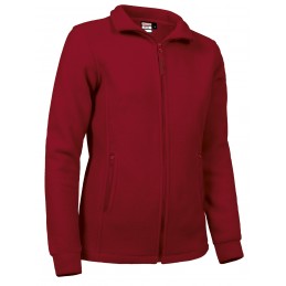 Women polar fleece jacket GLACE, lotto red - 300g