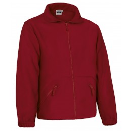 Fleece jacket JASON, lotto red - 280g