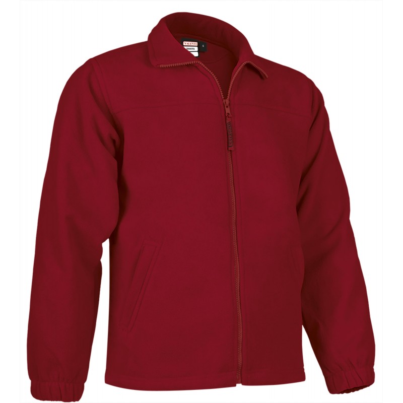 Fleece jacket DAKOTA, lotto red - 300g