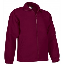 Fleece jacket DAKOTA, mahogany garnet - 300g