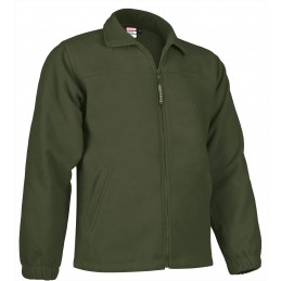 Fleece jacket DAKOTA, military green - 300g