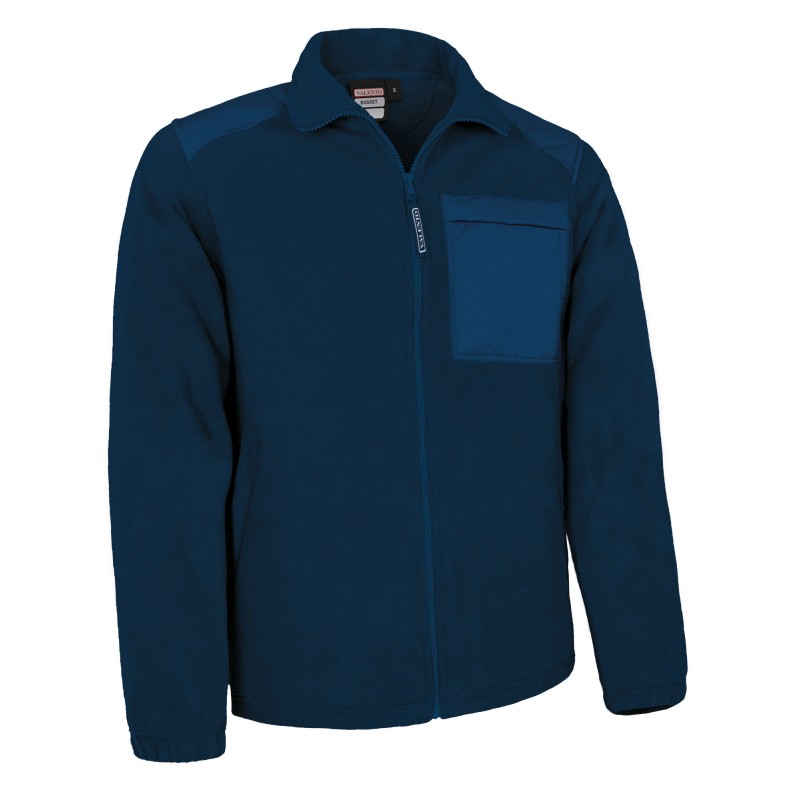 Fleece jacket BASSET, orion navy - 300g