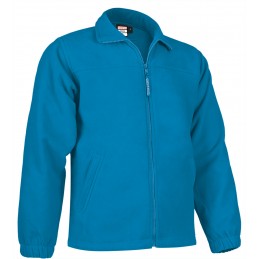 Fleece jacket DAKOTA, tropical blue - 300g