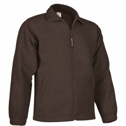 Fleece jacket DAKOTA, walnut - 300g