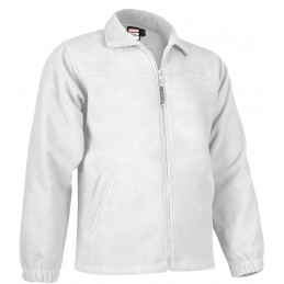 Fleece jacket DAKOTA, white - 300g