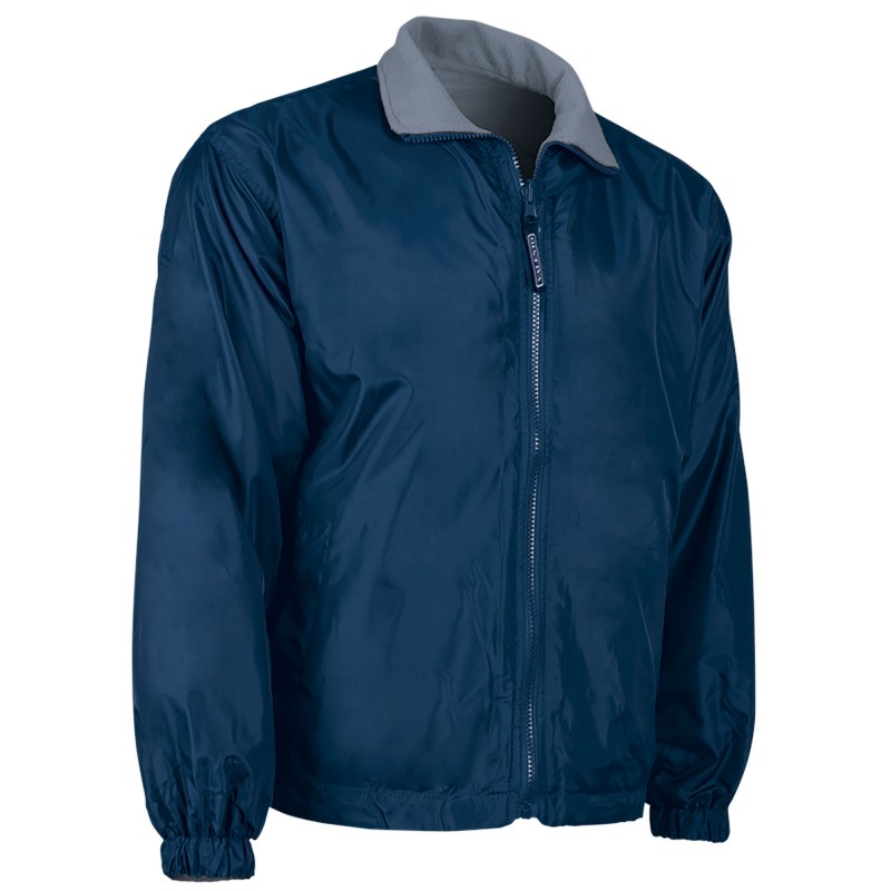 Reversible jacket GLASGOW, orion navy blue-smoke grey - 220g