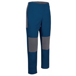 Trekking trousers HILL, dark blue night-charcoal grey -