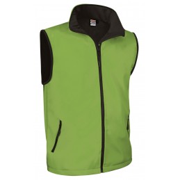 Softshell vest TUNDRA, apple green - 350g