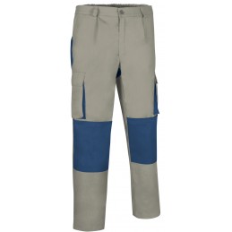 Trousers DARKO, beige sand-blue steel - xgmp