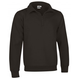 Sweatshirt WOOD, black - 300g