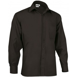Long sleeve shirt OPORTO, black - 120g