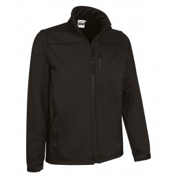 Softshell jacket GRIZZLY, black - 350g