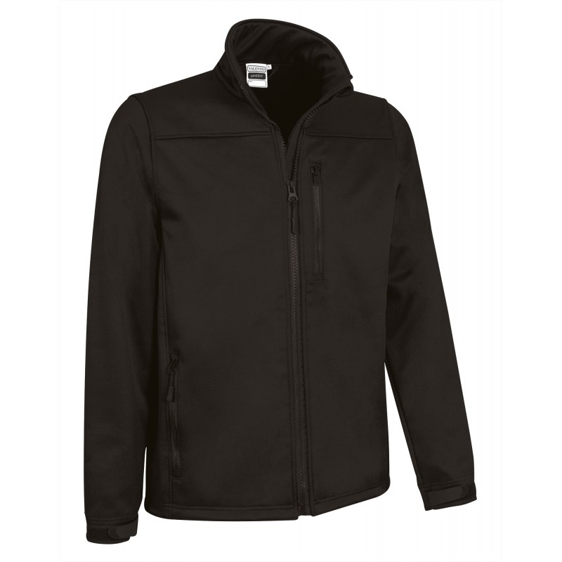 Softshell jacket GRIZZLY, black - 350g