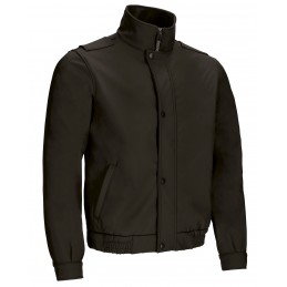 Softshell jacket security guard KEEPER, black - 350g