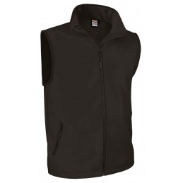 Softshell vest TUNDRA, black - 350g