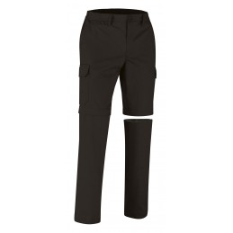 Detachable trousers LIVINGSTONE, black - xgmp