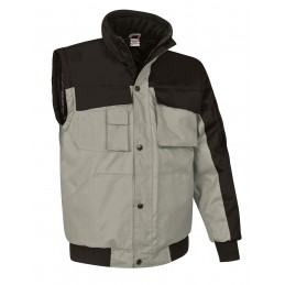 Jacket SCOOT, black-beige sand - 250g