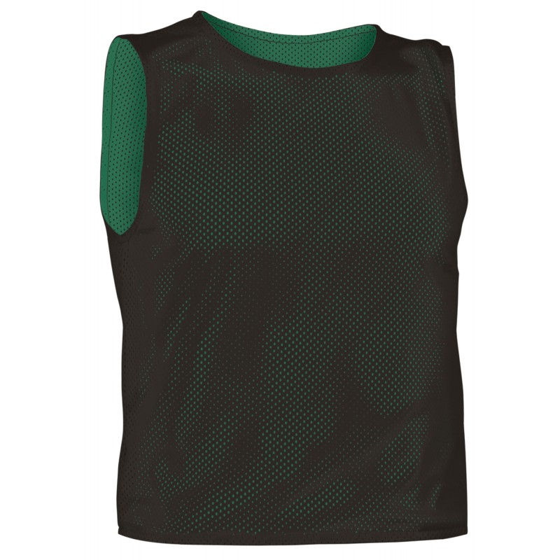 VESTA Reversible sport bib PARADE, black-green kelly - 250g