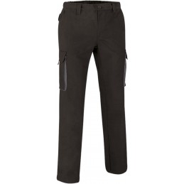 Trousers THUNDER, black-grey cement - xgmp